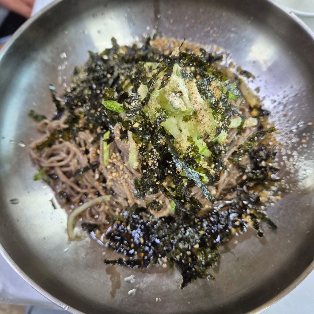 들기름막국수맛집