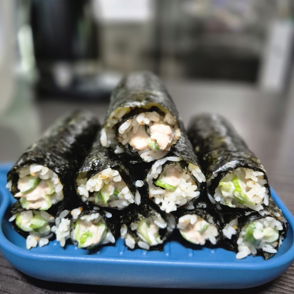 오이참치꼬마김밥