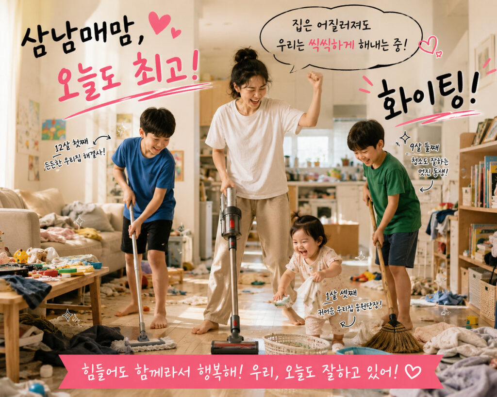 삼남매화이팅