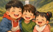삼남매네 가족의 일상