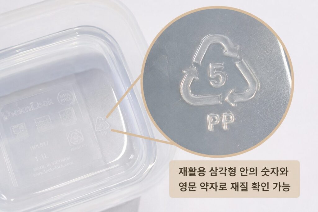 반찬통 숫자 확인 해 보세요~
